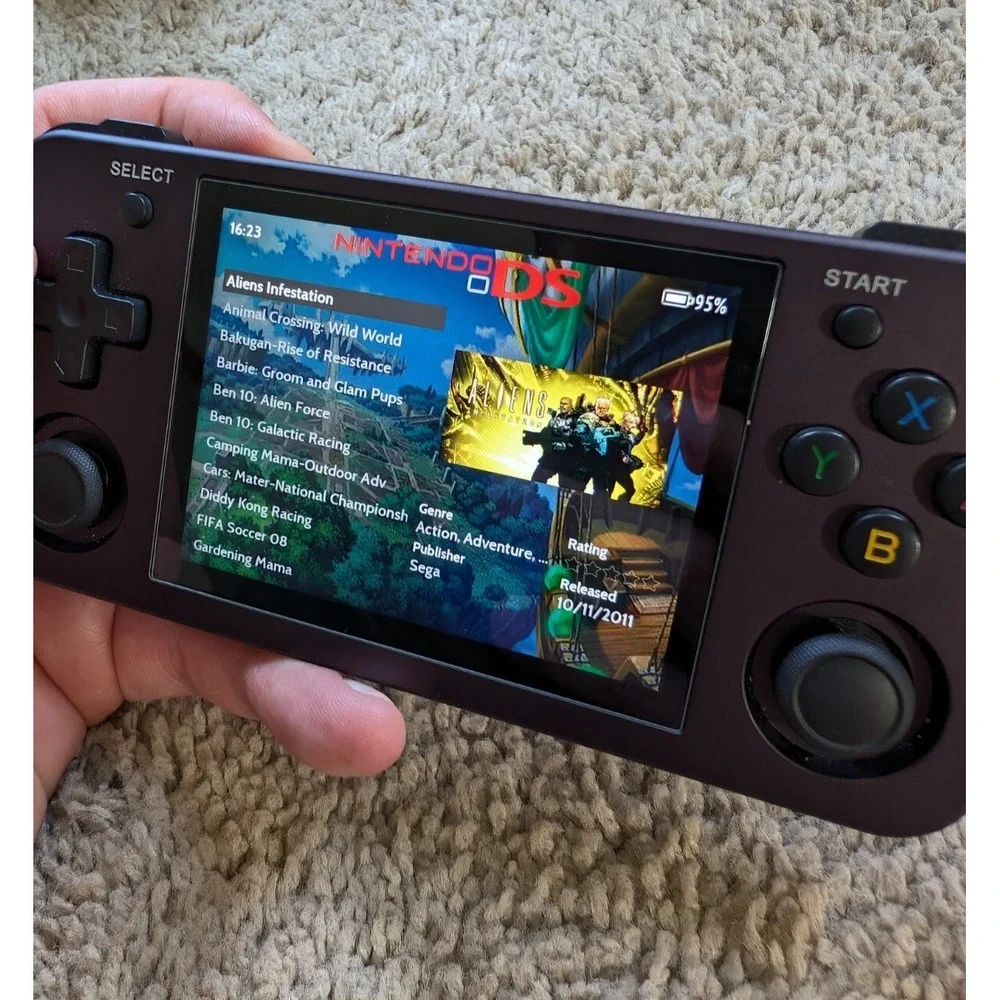 Anbernic RG353M Handheld Retro Gaming Console w/ Game Libraries 3.5‎ IPS Screen